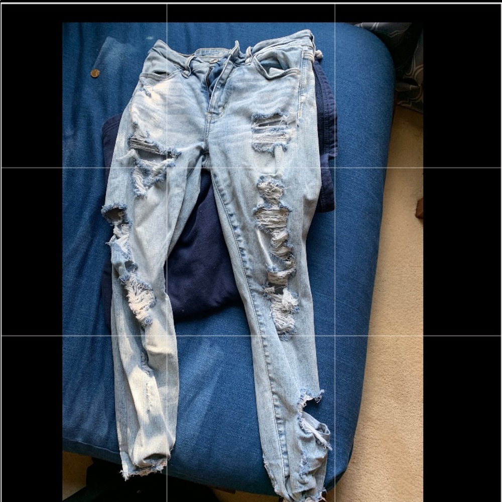 Ripped jeans